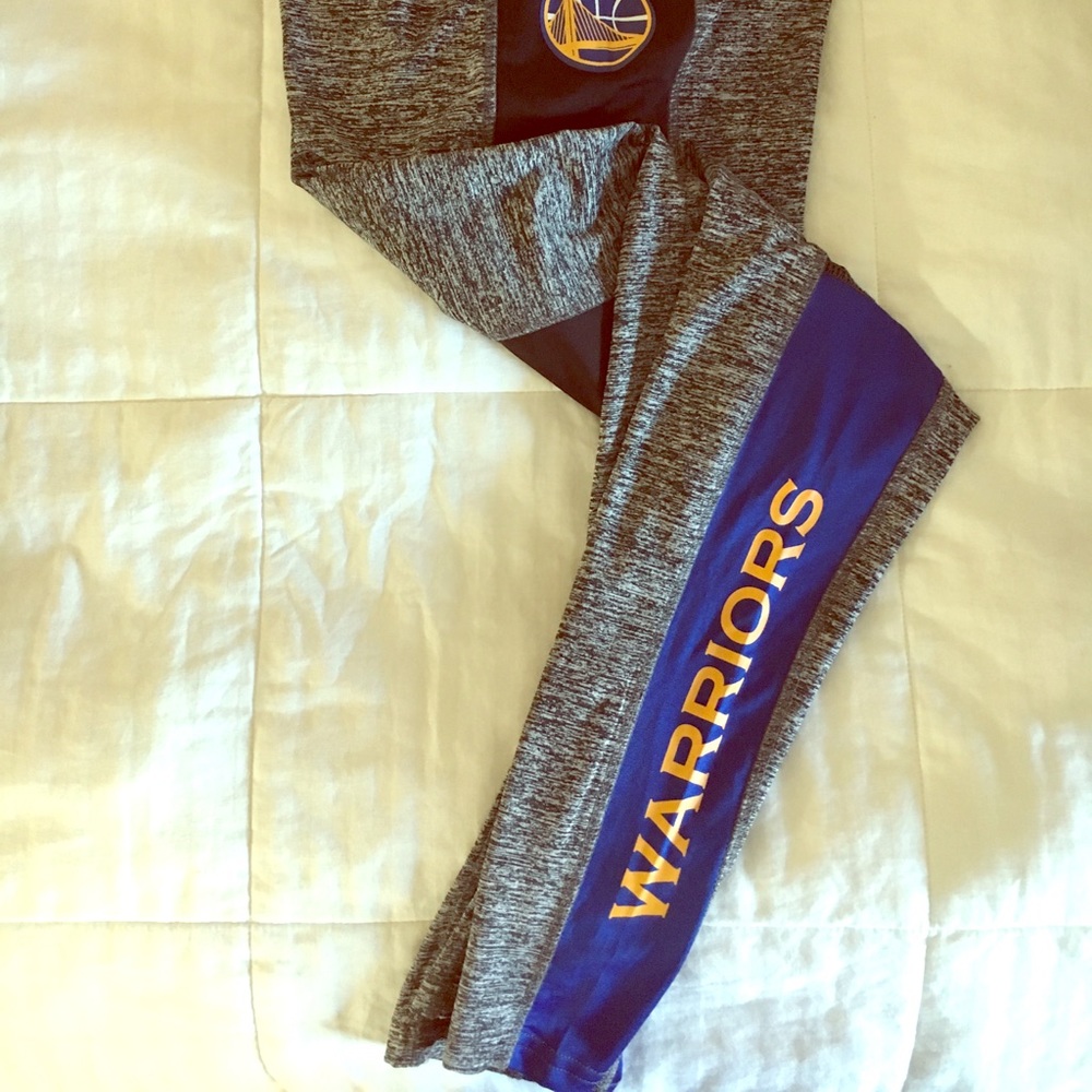 Golden State Warriors Women's Leggings Size Large